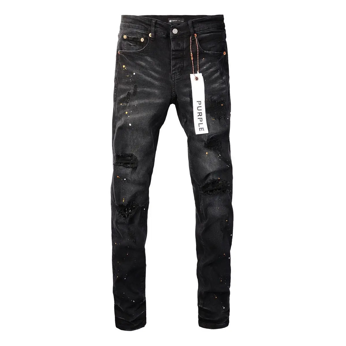 Purple Jeans Black