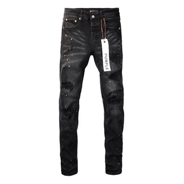 Purple Jeans Black