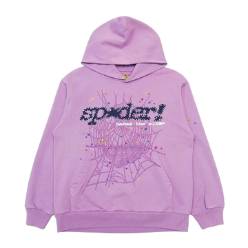 Sp5der Hoodie Purple