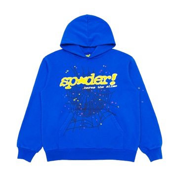 Sp5der Hoodie Blue