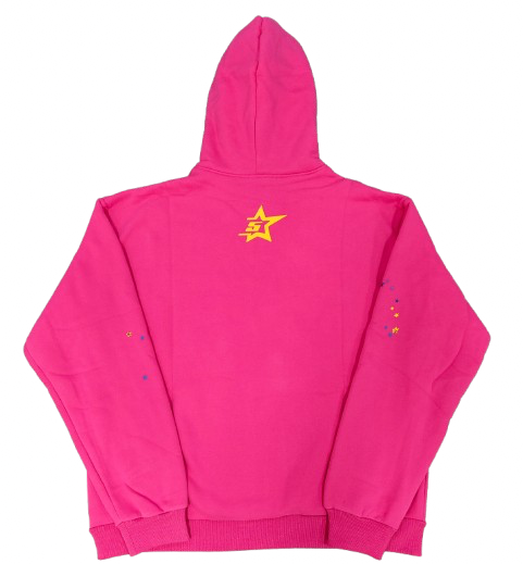 Sp5der Hoodie ,,Pink“