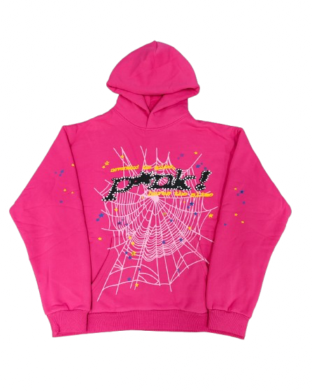 Sp5der Hoodie ,,Pink“