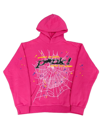 Sp5der Hoodie ,,Pink“