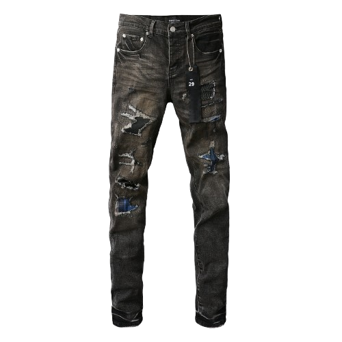 Purple Jeans Black/Blue