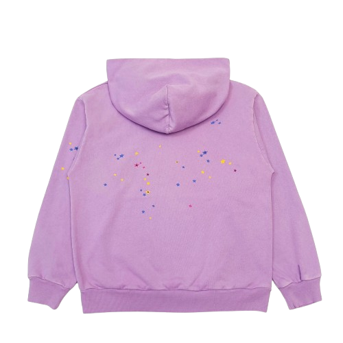 Sp5der Hoodie Purple