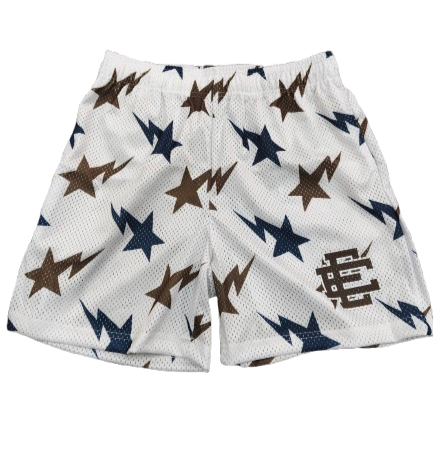 Eric Emanuels-Blue/Brown Stars